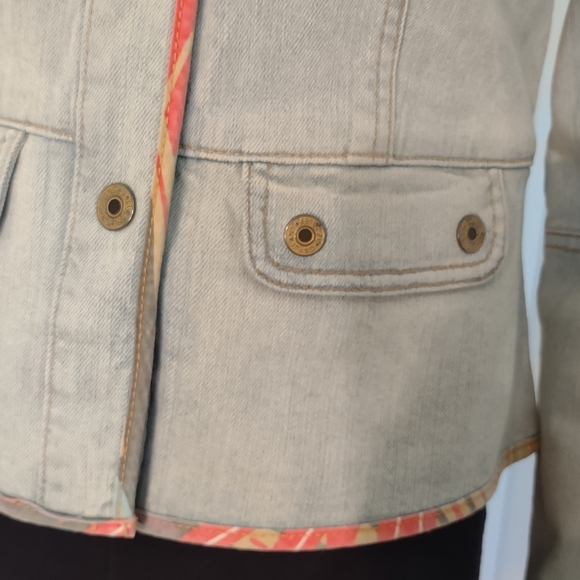 GAP Stretch Denim Women's Jacket SzSmall NWOT - Picture 5 of 16